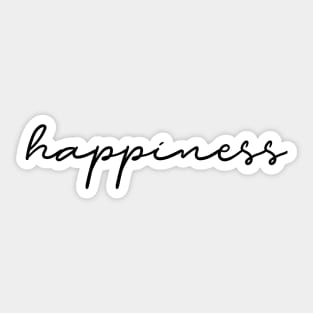 Happiness Sticker